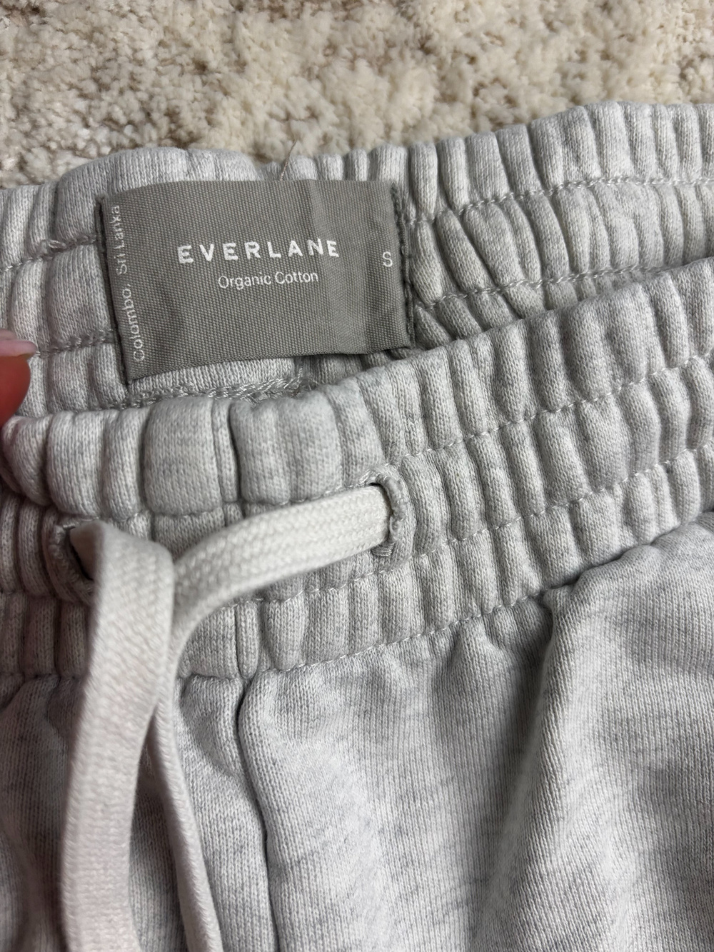 Everlane Organic Cotton Jogger Sweatpants Gray Size S